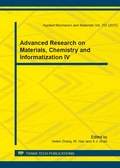 Cover: Advanced Research on Materials, Chemistry and Informatization IV - Trans Tech Publications Ltd