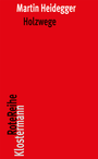 Cover: Holzwege - Vittorio Klostermann Verlag