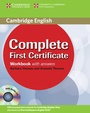 Cover: Complete First Certificate Workbook with Answers and Audio CD - Cambridge University Press