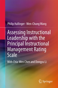 Enlarge image Cover: Assessing Instructional Leadership with the Principal Instructional Management Rating Scale - Springer