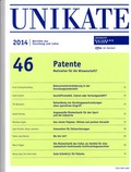 Cover: Essener Unikate 46 : Patente - Universit&auml;t Duisburg - Essen SSC