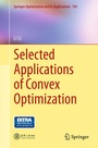 Cover: Selected Applications of Convex Optimization - Springer