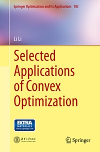 Enlarge image Cover: Selected Applications of Convex Optimization - Springer