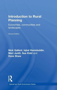 Enlarge image Cover: Introduction to Rural Planning - Routledge