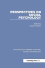 Cover: Perspectives on Social Psychology - Psychology Press Ltd