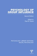 Cover: Psychology of Group Influence - Psychology Press Ltd