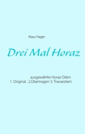 Cover: Drei Mal Horaz - BoD - Books on Demand