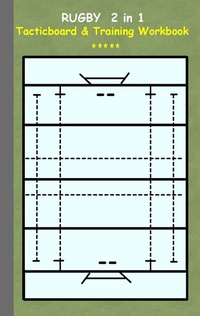 Abbildung von: Rugby 2 in 1 Tacticboard and Training Workbook - BoD - Books on Demand