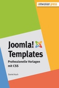 Cover: Joomla!-Templates. Professionelle Vorlagen mit CSS - Entwickler Press