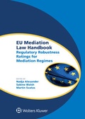 Cover: EU Mediation Law Handbook - Kluwer Law International