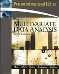 Cover: Multivariate Data Analysis - Pearson