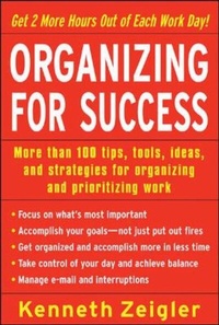 Enlarge image Cover: Organizing for Success - McGraw-Hill Professional