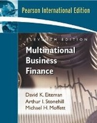 Abbildung von: Multinational Business Finance - Pearson