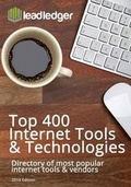 Cover: LeadLedger's Top 400 Internet Tools & Technologies - Leadledger