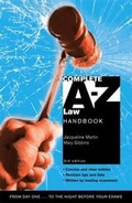 Cover: Complete A-Z Law Handbook - Hodder Arnold