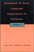 Cover: Handbook of Early Language Impairment in Children - Delmar Cengage Learning