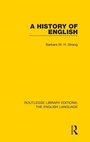 Cover: A History of English - Routledge