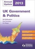 Cover: UK Government and Politics Annual Update 2013 - Philip Allan Updates