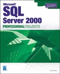 Cover: Microsoft SQL Server 2000 Professional Projects - Course Technology Inc