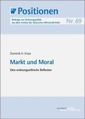 Cover: Markt und Moral - IW Medien