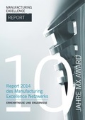 Cover: Manufacturing Excellence Report 2014 - Universit&auml;tsverlag der TU Berlin
