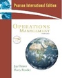 Cover: Operations Management - Pearson