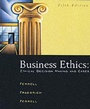 Cover: Business Ethics - Houghton Mifflin (Academic)