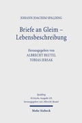 Cover: Kritische Ausgabe - Mohr Siebeck
