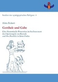 Cover: Gottheit und Gabe - Harrassowitz Verlag