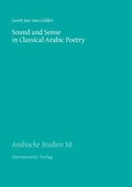Cover: Sound and Sense in Classical Arabic Poetry - Harrassowitz Verlag
