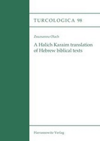 Abbildung von: A Halich Karaim translation of Hebrew biblical texts - Harrassowitz Verlag