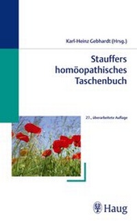 Bild vergrößern Bild: Stauffers homöopathisches Taschenbuch - Haug Fachbuch