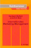 Cover: Internationales Marketing-Management - Kohlhammer