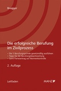 Cover: Die erfolgreiche Berufung im Zivilprozess - Manz