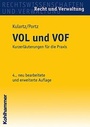 Cover: VOL und VOF - Kohlhammer