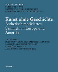 Abbildung von: Kunst ohne Geschichte? - Hirmer