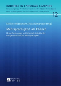 Enlarge image Cover: Mehrsprachigkeit als Chance - Peter Lang Verlag