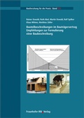 Cover: Bauteilbeschreibungen im Bautr&auml;gervertrag - Fraunhofer IRB Verlag