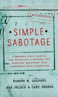 Cover: Simple Sabotage - HarperOne