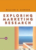 Cover: Exploring Marketing Research - South-Western