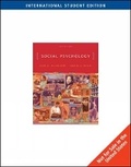 Cover: Social Psychology - Wadsworth Publishing Co Inc