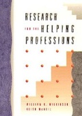 Cover: Research for the Helping Professions - Wadsworth Publishing Co Inc