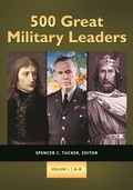 Cover: 500 Great Military Leaders - ABC-CLIO