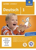 Cover: Alfons Lernwelt Lernsoftware Deutsch - aktuelle Ausgabe - Schroedel