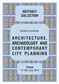 Cover: Architecture, Archaeology and Contemporary City Planning - Abstract Collection of the Workshop - Lulu Press Inc