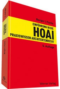 Abbildung von: Einführung in die HOAI - Werner