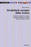 Cover: Europ&auml;isches W&ouml;rterbuch der Musik - Schott Music