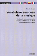 Cover: Europ&auml;isches W&ouml;rterbuch der Musik - Schott Music