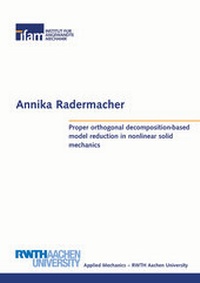 Enlarge image Cover: Proper orthogonal decomposition-based model reduction in nonlinear solid mechanics - Shaker