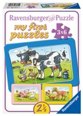 Cover: Kinderpuzzle 6 Teile - Gute Tierfreunde - Ravensburger